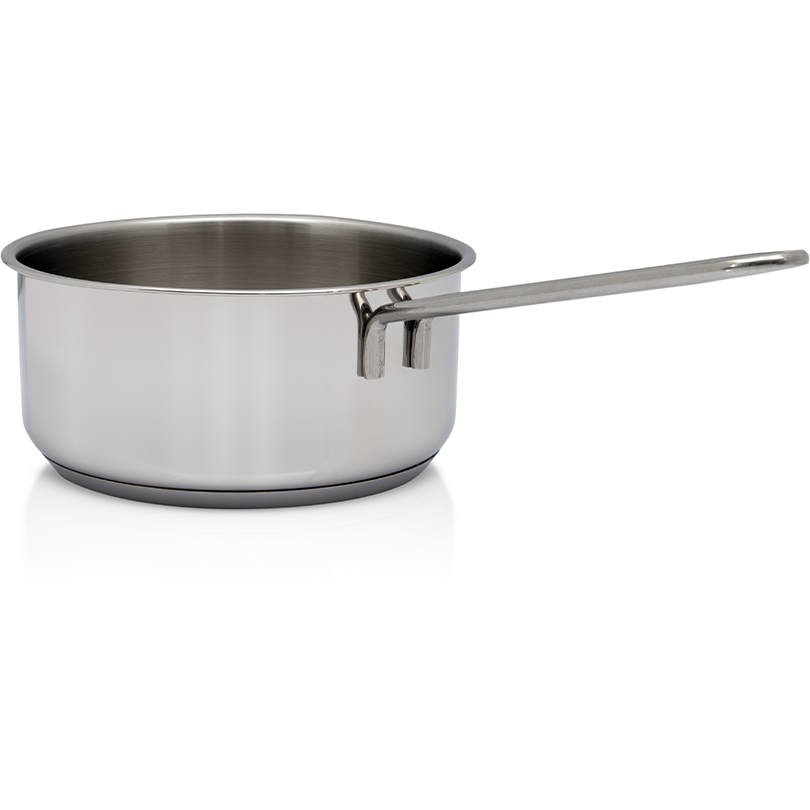 Cratita cu Maner Lung Kulinaria Capacitate 1.4L Diametru 16CM Inox