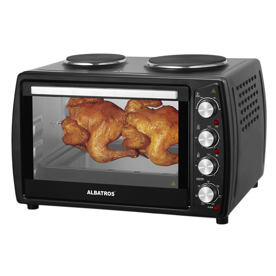 Cuptor electric A63BPRC2 2200W 63L Negru