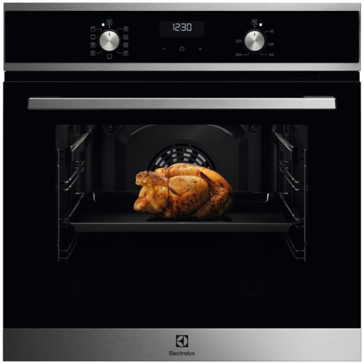 Cuptor incorporabil Electrolux EOD5H70BX, Electric, 65 l, AquaClean, 10 functii, SteamBake, Grill, Clasa A, Inox