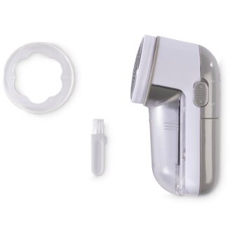 Cut Lint Shaver, Electric Lint Remover, Battery-operated, grey