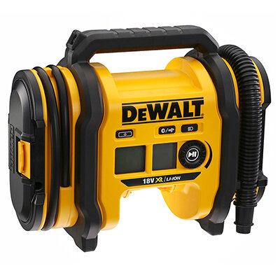 cordless compact compressor DCC018N, air pump (yellow / black, without battery and charger, without power supply)