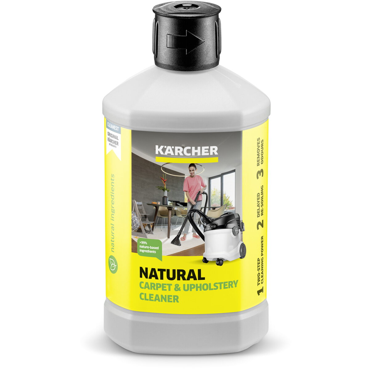 Detergent natural pentru covoare și tapițerii RM 519N, 1l