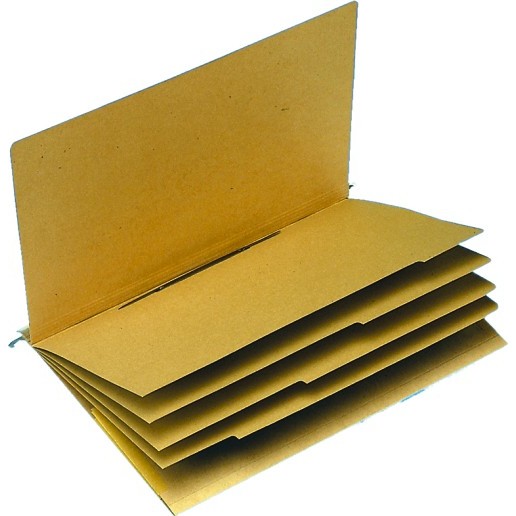 Dosar suspendabil cu sina, 4 separatoare, bagheta metalica, Elba Vertic - kraft