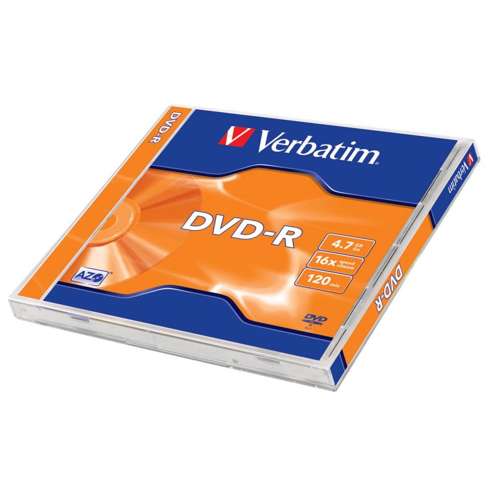 Mediu optic DVD-R 4.7GB 16x jewel case argintiu mat 5 bucati