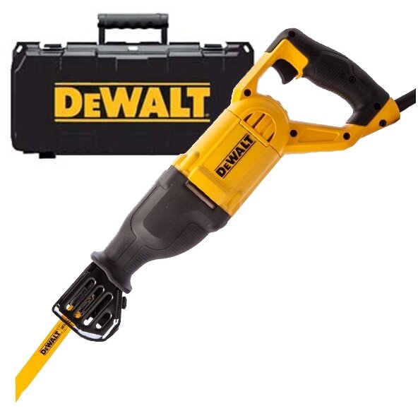 DWE305PK - Ferastru sabie, 1100 W, prindere rapida accesorii, turatie reglabila, valiza plastic