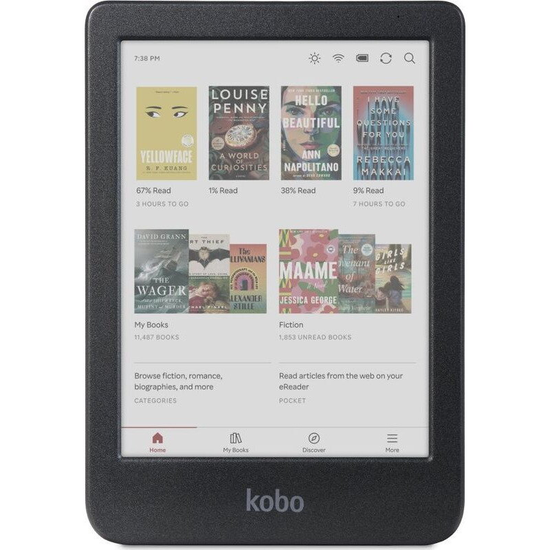 eBook reader Clara Colour 6inch 16GB Wi-Fi Negru