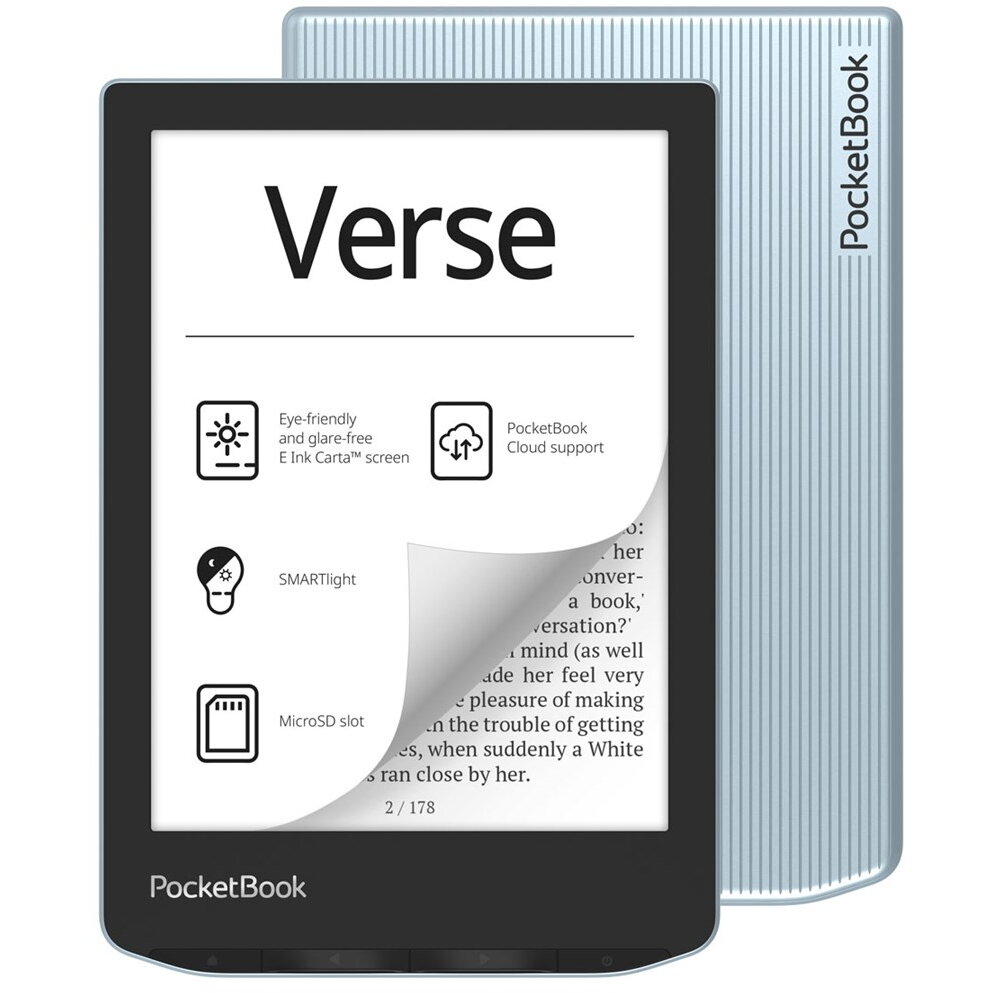 eBook Reader Verse  6inch Linux Albastru