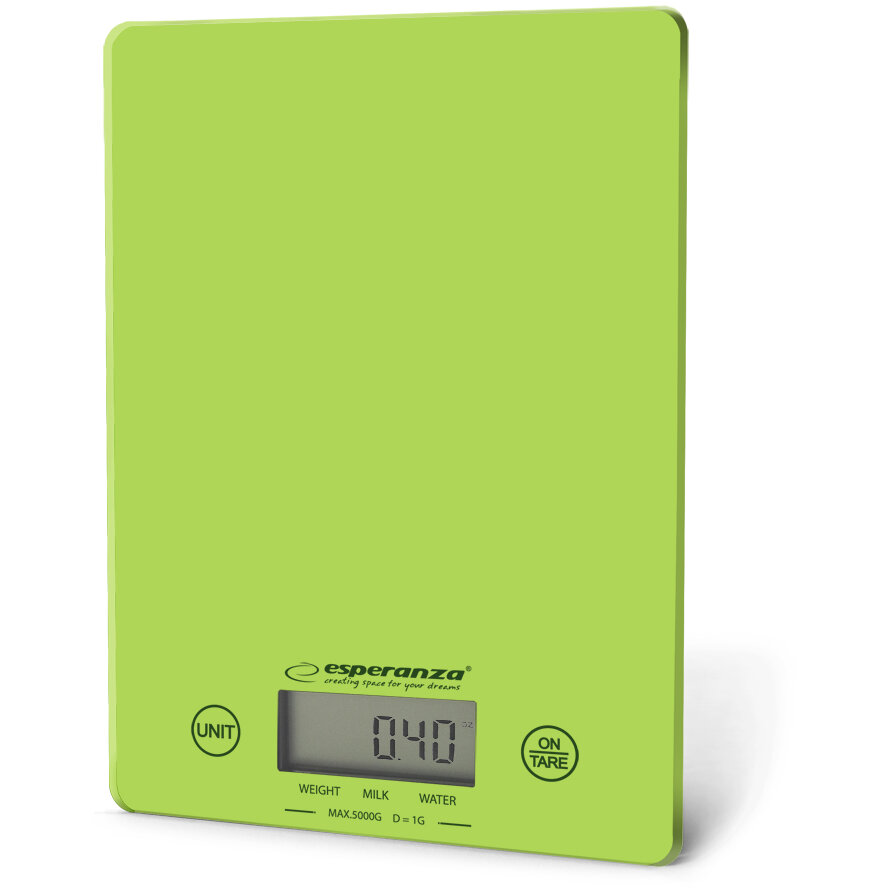 EKS002G kitchen scale Electronic kitchen scale Green,Yellow Countertop Rectangle