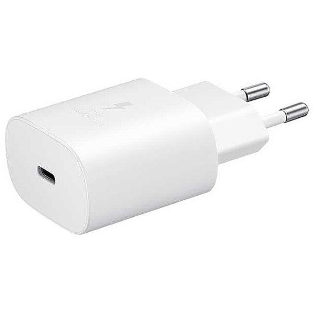 Incarcator Retea EP-TA800NWEGEU Super Fast Charging Type-C la Type-C 25W  White