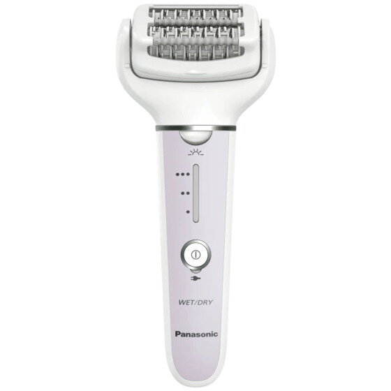 Epilator ES-EY30-V503 Wet&Dry Cordless Disc Dublu Alb/Mov