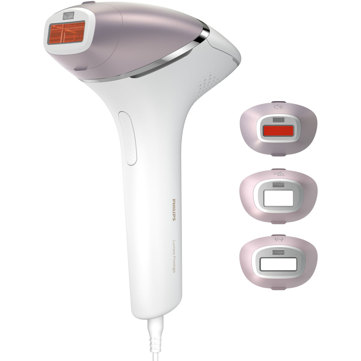 Epilator IPL Lumea Seria 9000 BRI947/00 Senzor Smartskin Tehnologie SenseIQ 250.000 Impulsuri Alb/Roz