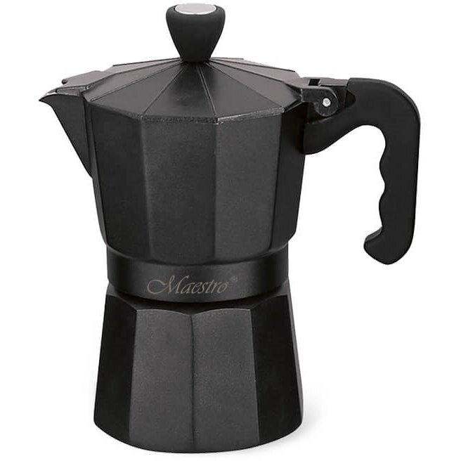 Espressor Pentru Aragaz 3 Cesti MR-1666-3-BLACK Negru