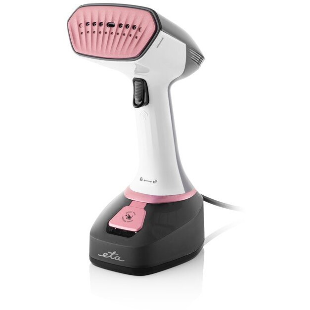 ETA227090000 Stephany Garment Steamer, Power 1400 W, Water tank 0.38 L, Black/White