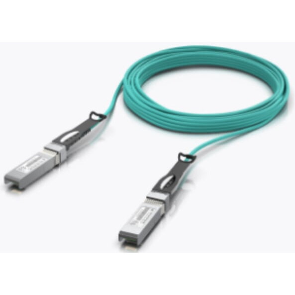 FIBRE OPTIC CABLE SFP+ 10M AQUA