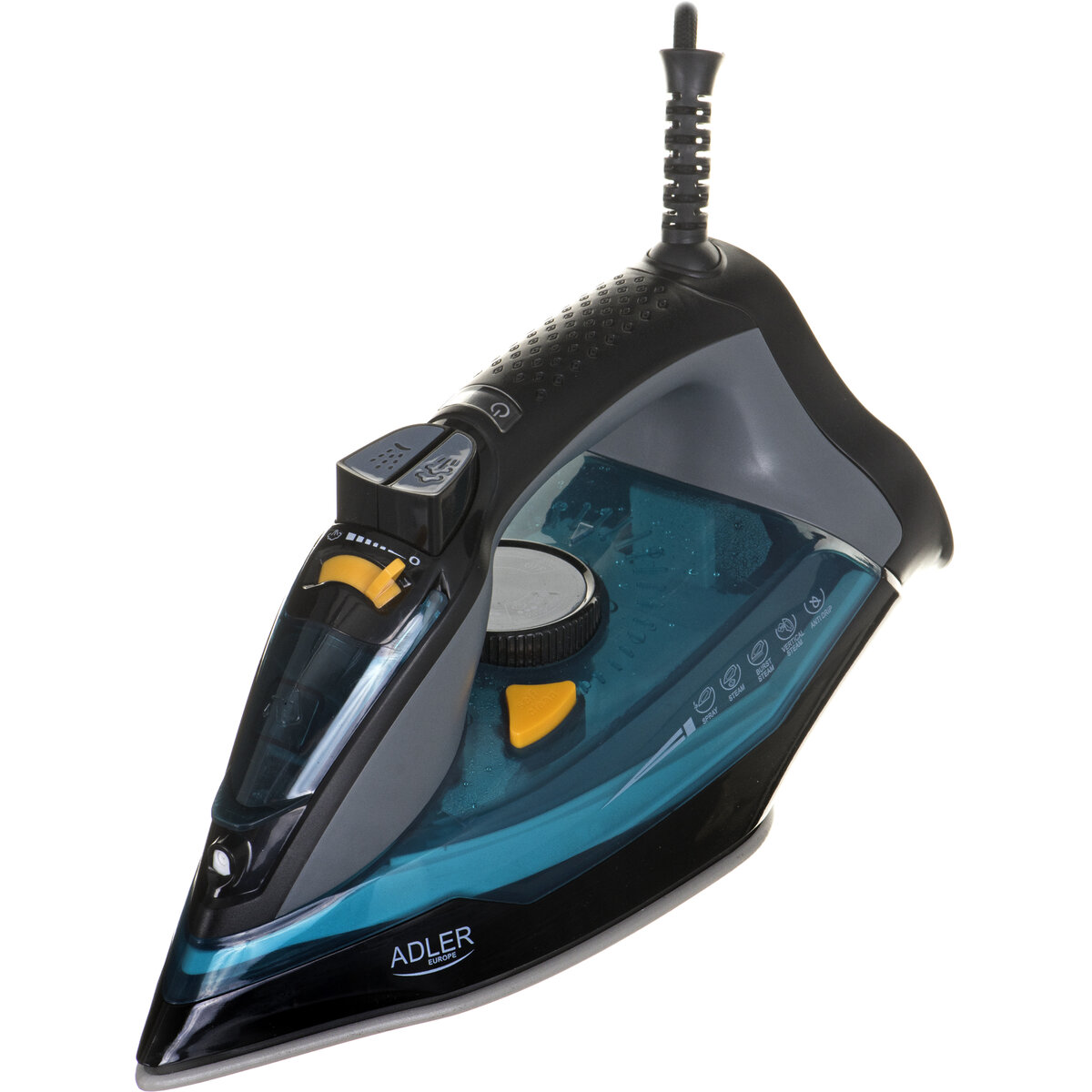 Fier de calcat cu abur  AD 5032 Black, Blue, Gray 2400 W