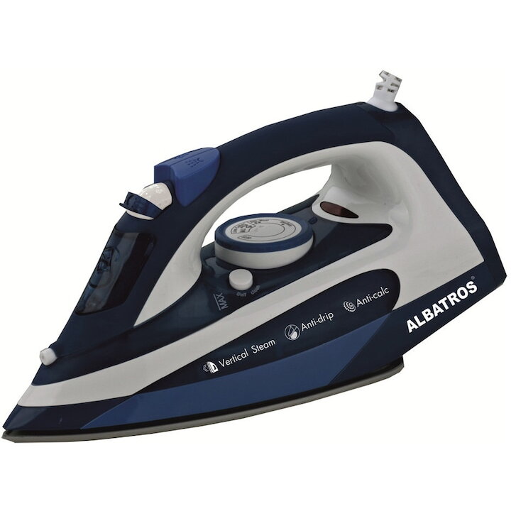 Fier de calcat Sapphire 3200W Talpa Invelis Ceramic Termostat Reglabil Albastru/Negru