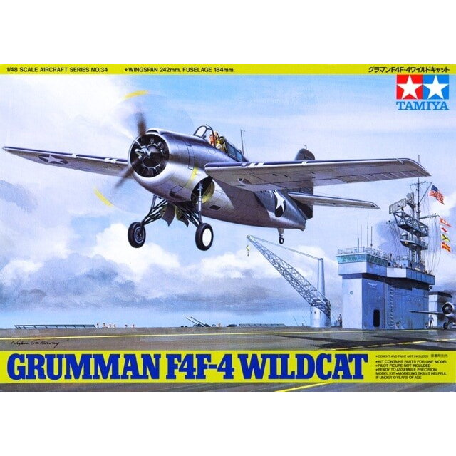 Figurina Grumman F4F-4 Wildcat