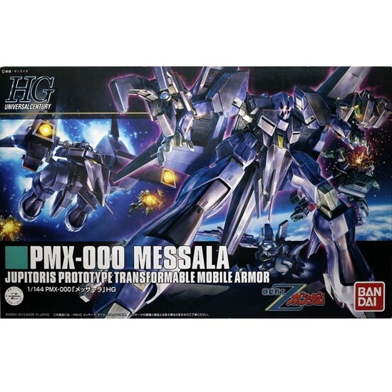 Figurina HGUC 1/144 PMX-000 MESSALA
