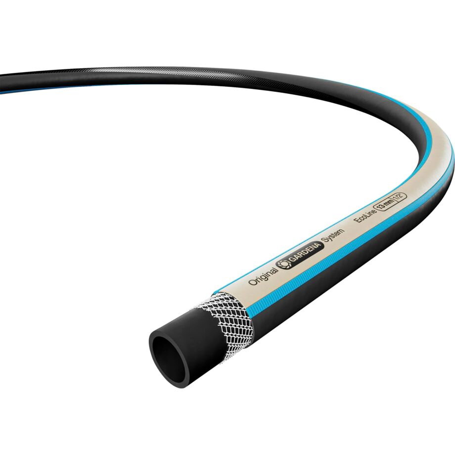 EcoLine Hose 13mm (1/2), 20 meters (black/beige, 65% recycled material)