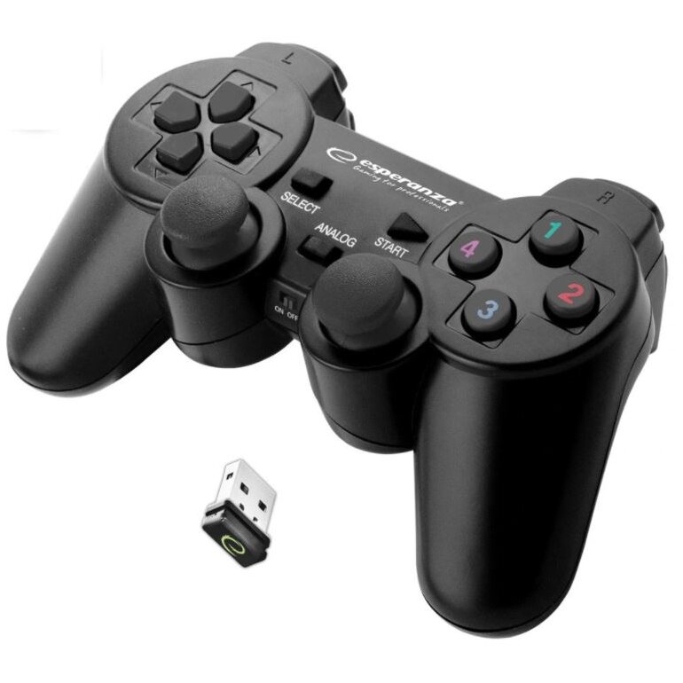 Gamepad EGG108K PC,Playstation 3 Analogue / Digital USB 2.0 Black