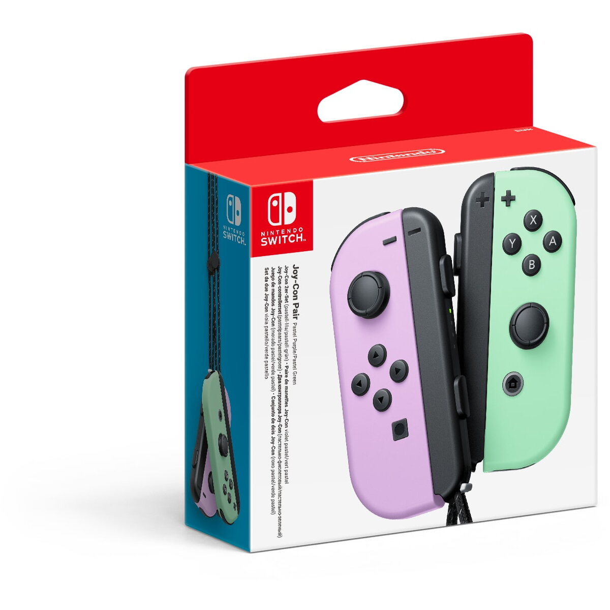 Gamepad Joy-Con Set of 2 pastel lila and pastel green