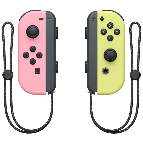Gamepad Joy-Con Set of 2 pastel pink and pastel yellow