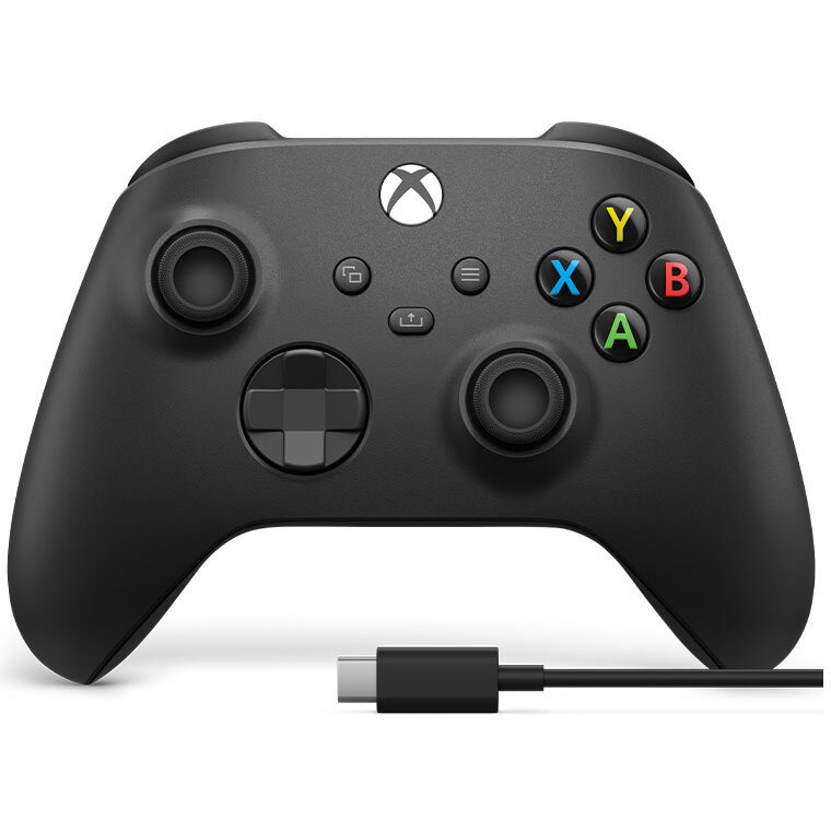 Gamepad Xbox Series X Wireless - Carbon Black + USB-C Cable