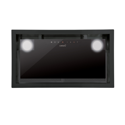 GC DUAL A 45 XGBK /D Hood, A, 67dB, 820m3/h, width 50cm, 32kWh per year, black glass