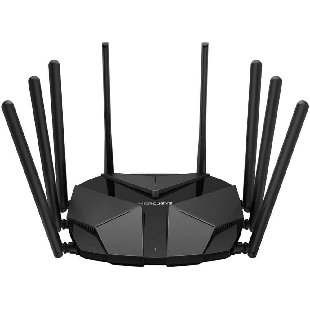 Router Wireless MR90X   6000Mbps 3x LAN Gigabit 1x WAN 2.5 Gigabit Dual Band AX6000 Wi-Fi 6  Negru
