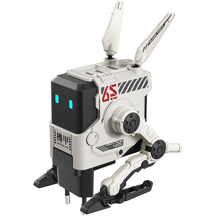 GravaStar Alpha65 65W GaN Fast Charger War Damaged Version White