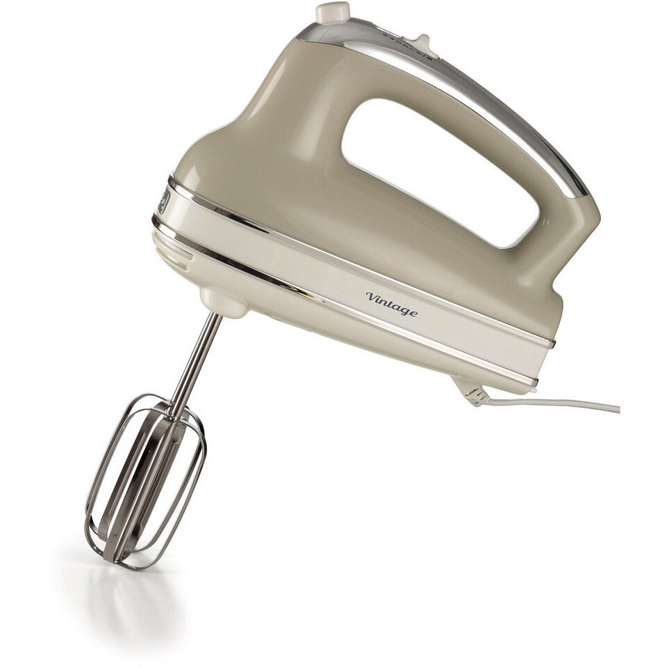 Hand Mixer Vintage Beige 1548CR beige, 450 Watt