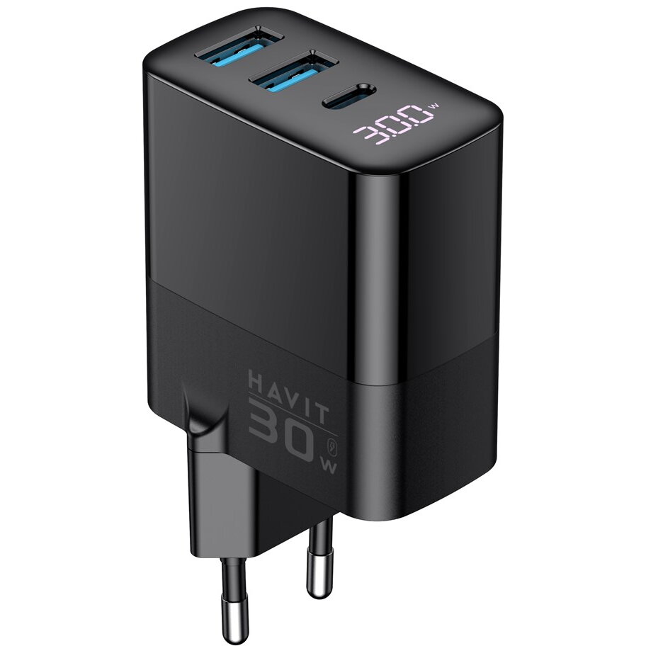 Havit USB-A1+USB-A2+USB-C UCLE001 EU