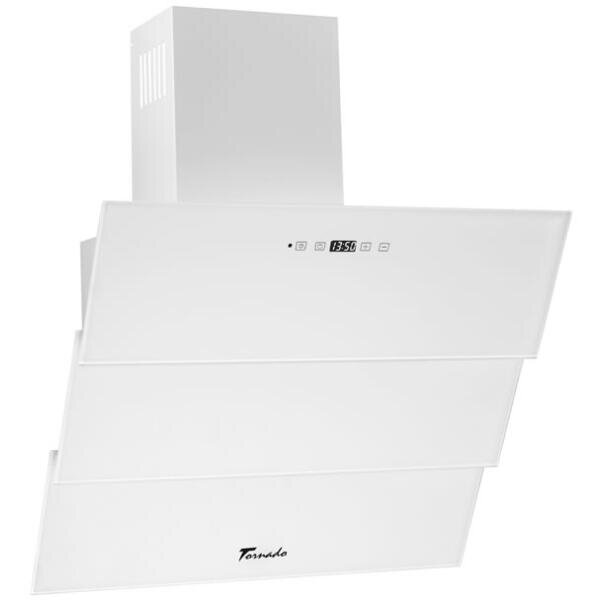 Hota Decorativa Megas 1200 (90) LED Clasa A 1 Motor Turbo Latime 90cm 4 Viteze Alb