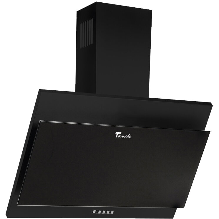 Hota Decorativa Sigma 700 (60) 1 Motor latime 60cm 3 Viteze Absorbtie 700 m3/ora  Negru