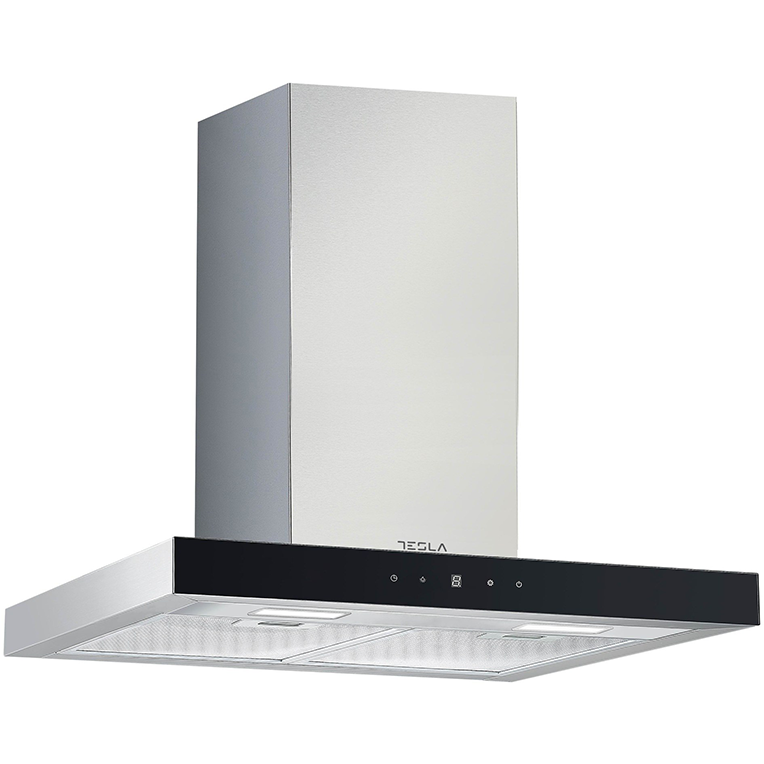 Hota Decorativa DC600AXB T-shape 60CM 630m3/h Display LED 1 Motor 190W Inox/Negru