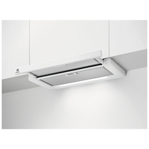 Hota incorporabila telescopica LFP616W, Putere de absorbtie 600 m3/h, 1 motor, 60 cm, Alb