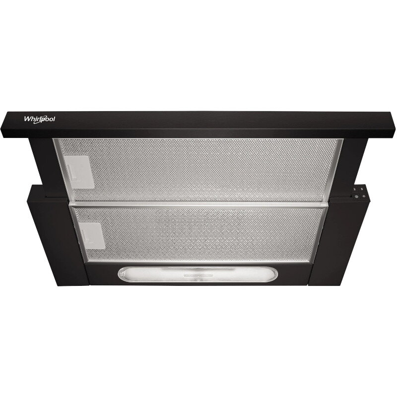 Hota incorporabila telescopica WAHTT64LMK, Capacitate absorbtie 581 m3/h, 1 motor, 3 trepte de viteza, 60 cm, Negru