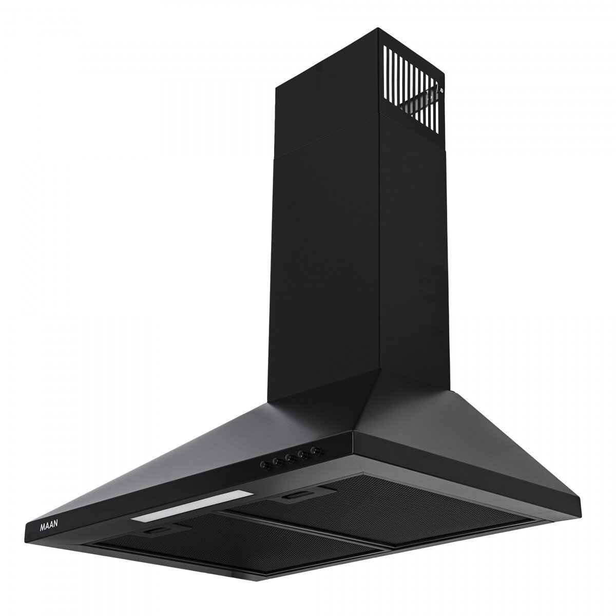 Hota Vela 2 60, Putere absorbtie 320 m3/h, 60 cm, Negru