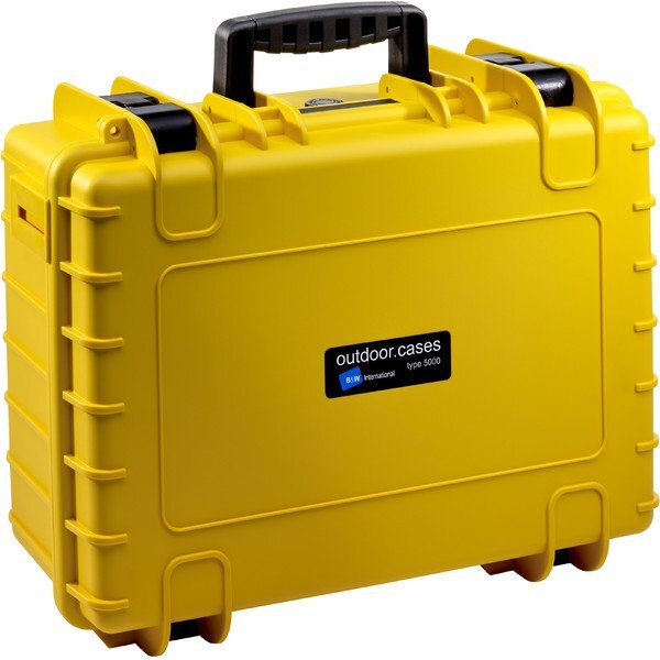 Husa\Geanta Type 3000 yellow with pre-cut foam insert