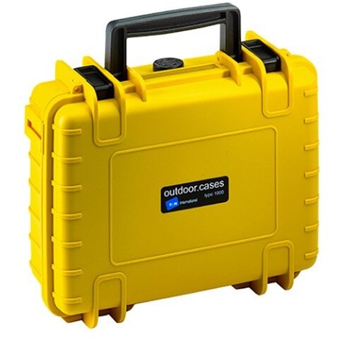 Husa\Geanta Type 500 yellow with pre-cut foam insert