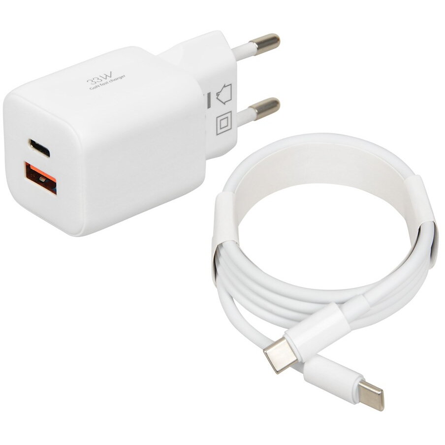iBOX C-42 GaN PD33W Wall charger, White