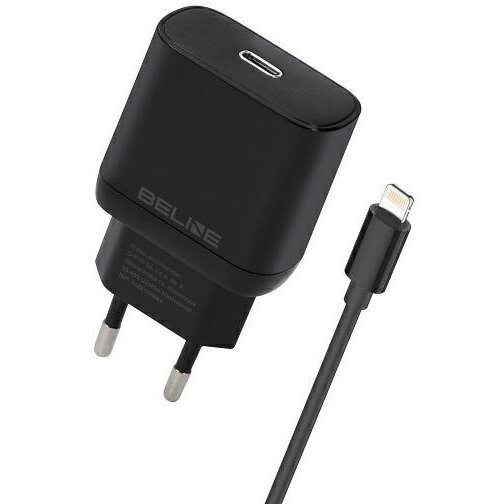 Incarcator 30W USB-C + kabel lightning, black