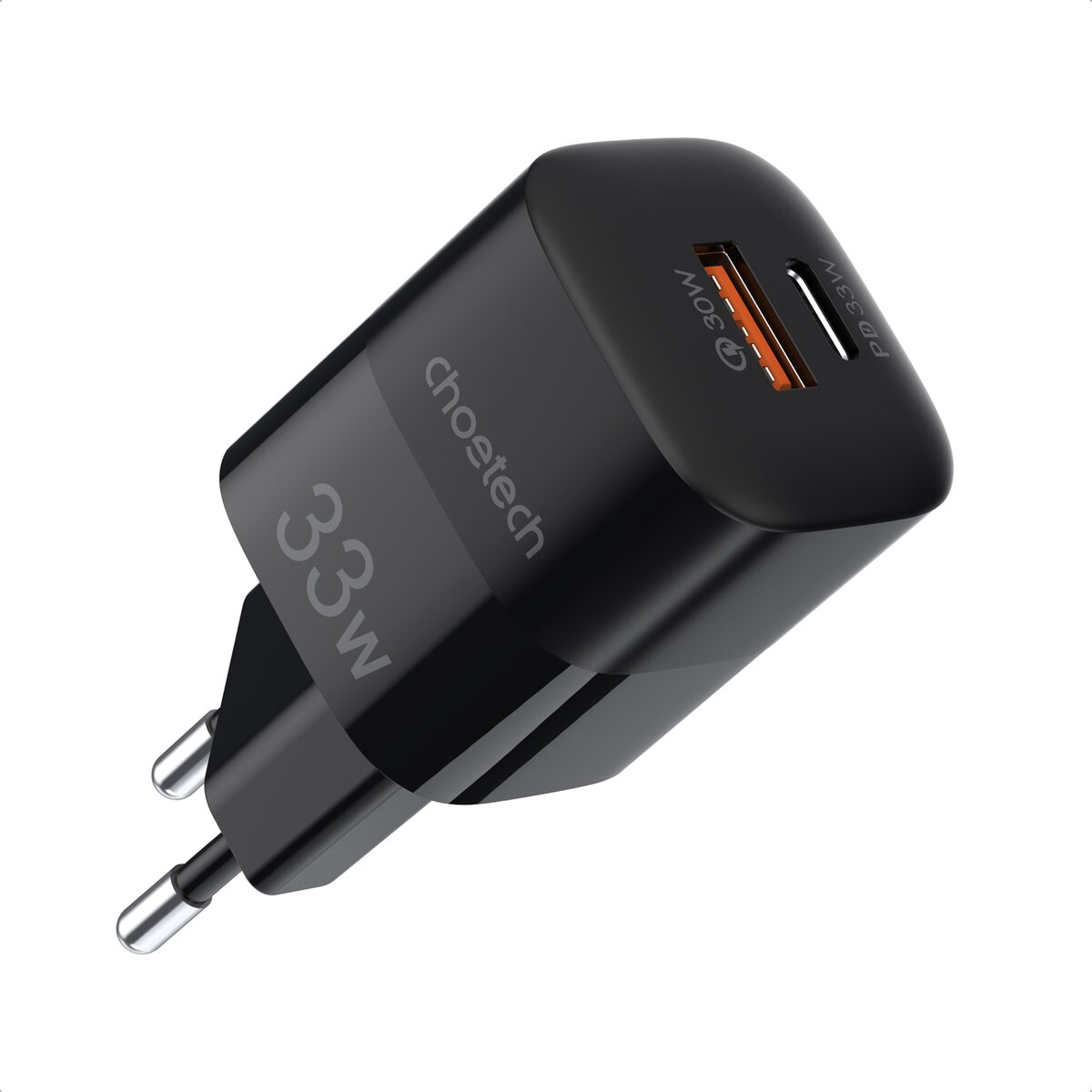 incarcator rapid USB tip C PD QC 33W negru (PD5006)