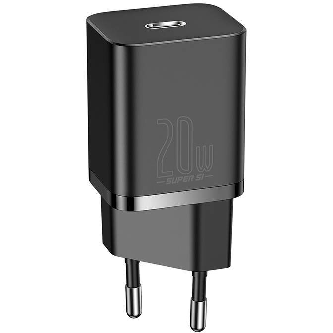 incarcator Super Si 1C USB tip C 20 W Power Delivery Negru