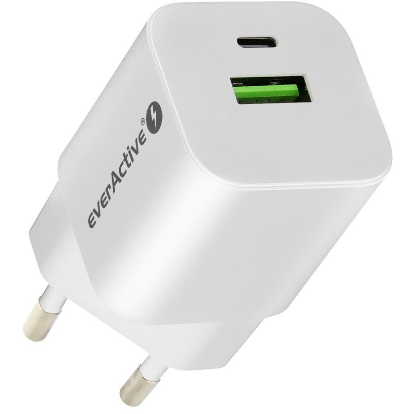 Incarcator   USB/USB-C QC3.0 30W WHITE