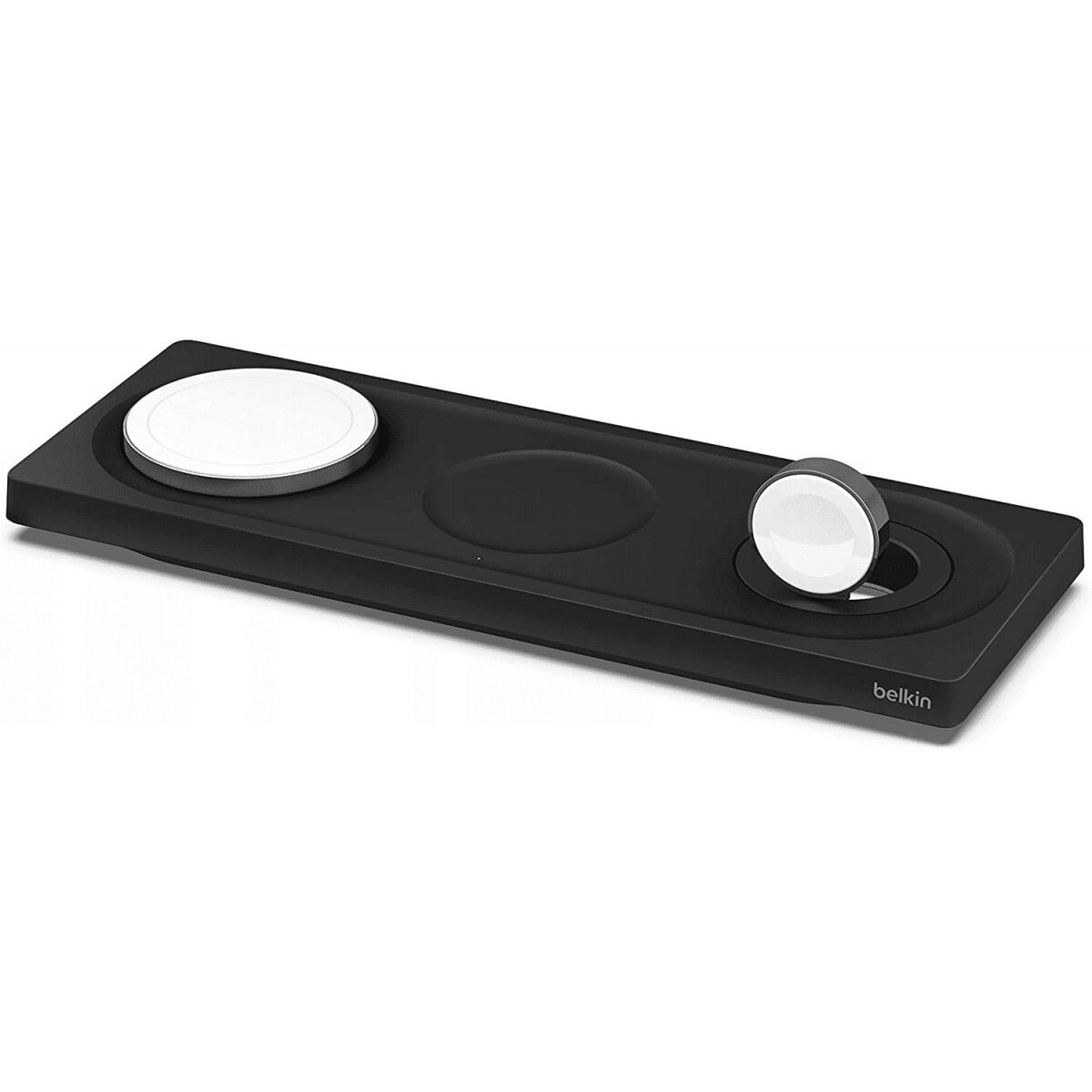 Incarcator Wireless Charging Pad with MagSafe 3in1 black