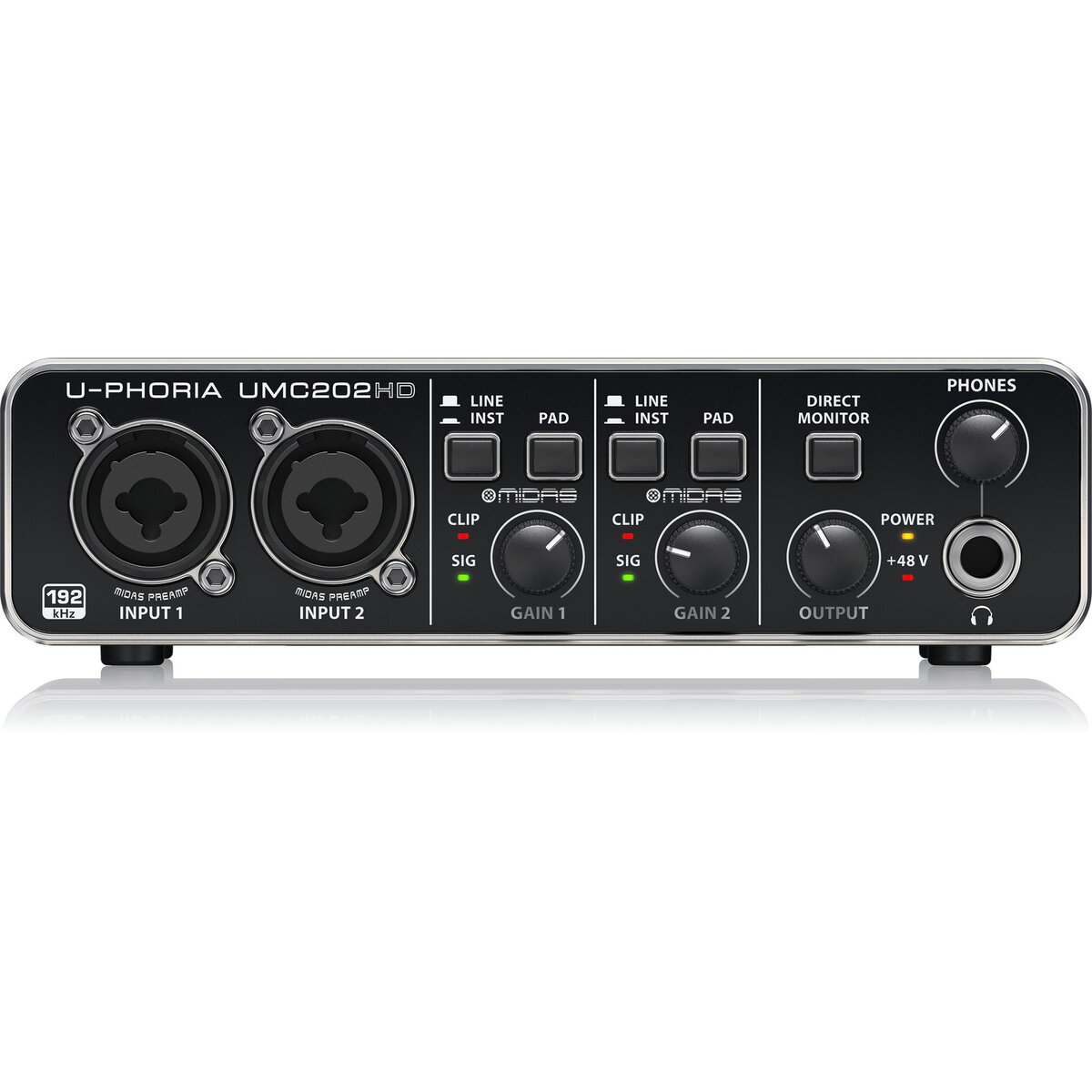 Interfata Audio UMC202HD recording 