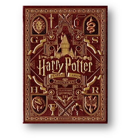 Joc cu Carti Harry Potter red waist - Gryffindor