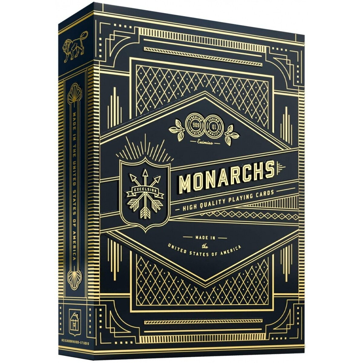 Joc cu Carti Monarchs Deck Negru