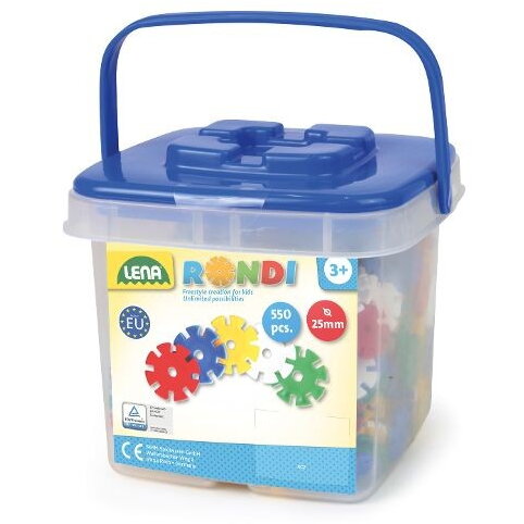 Jucarie Blocks Rondi with bucket 550 pcs